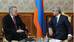 Սերժ Սարգսյանը հրաժեշտ է տվել Գերմանիայի դեսպանին