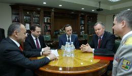 Հանդիպում ՀՀ ՊՆ վարչական համալիրում