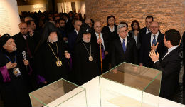 Նախագահ Սերժ Սարգսյանը ներկա է գտնվել Կոմիտասի թանգարան-ինստիտուտի բացմանը