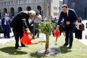 Երևանի ու Ամմանի քաղաքապետերը մայրաքաղաքում ձիթենի են տնկել