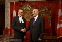 ԱԺ նախագահը և նրա գլխավորած պատվիրակությունը Կանադայում հանդիպումներ են ունեցել