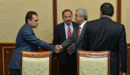 Նախագահ Սերժ Սարգսյանը հանդիպում է ունեցել ՀՅԴ կուսակցության ներկայացուցիչների հետ