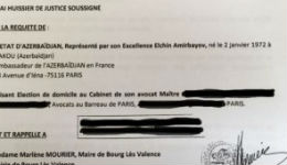 Ադրբեջանը սպառնում է Շուշիի հետ համագործակցող ֆրանսիացի քաղաքապետին