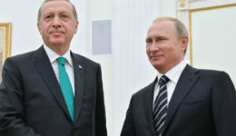 Կարծես՝ՌԴ-ի և Թուրքիայի միջև հարաբերությունները բարելավվում են.Պուտինը հեռախոսազրույց է ունեցել Էրդողանի հետ