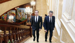 ՀՀ վարչապետ Կարեն Կարապետյանն Ալմաթիում առանձնազրույց է ունեցել Դմիտրի Մեդվեդևի հետ